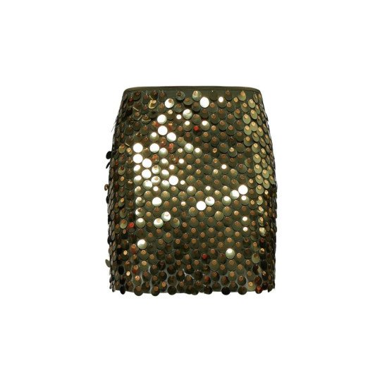 Miniskirt with sequins