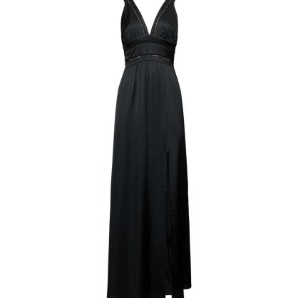 Long dress with side slit
