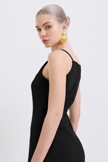Jackie Crepe Dress