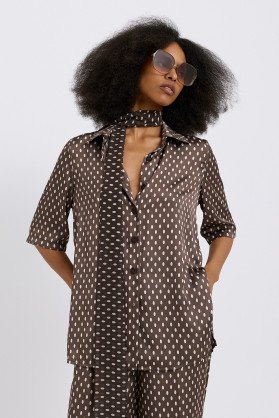Nadia Polka Dot Shirt