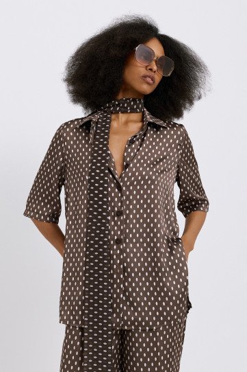 Nadia Polka Dot Shirt