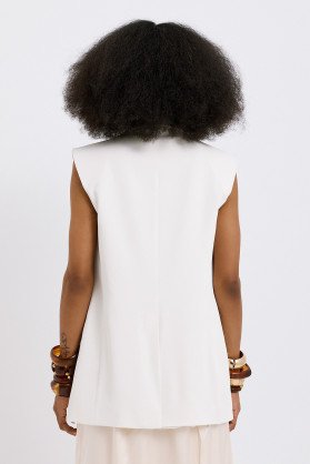 Ariah Crepe Waistcoat