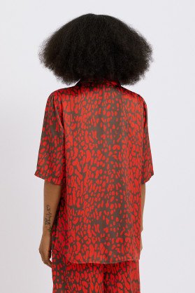Nadia Leopard Shirt