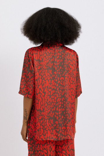 Nadia Leopard Shirt