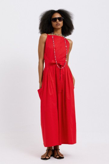 Nara Front-Tie Dress