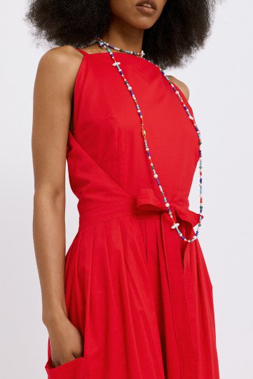 Nara Front-Tie Dress