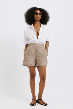 Nina Linen Shorts