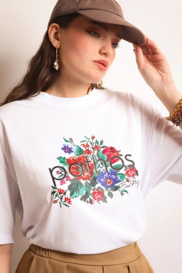T-SHIRT PATHOS( white)