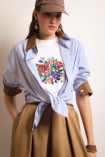 T-SHIRT PATHOS( white)