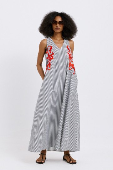 Calma Striped Dress
