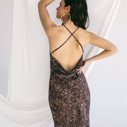 Wild soul backless dress