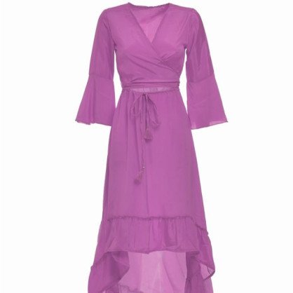 Dresss in purple color